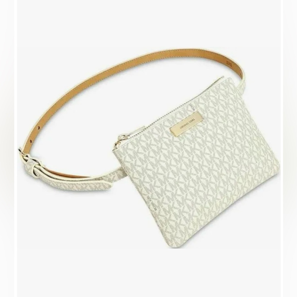COPY - Michael Kors Belt Bag, White Vanilla Color Belt Bag, New With Tags, Size…